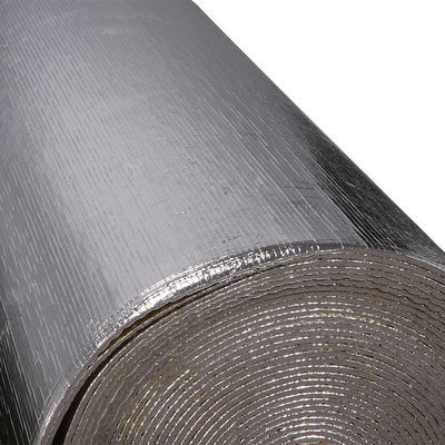 HVAC Duct Wrap Insulation Reflective 2 ทิศปิดเซลล์การกันหนา Foil โฟลย Foil ย้อนหลัง XLPE Foam