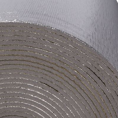 HVAC Duct Wrap Insulation Reflective 2 ทิศปิดเซลล์การกันหนา Foil โฟลย Foil ย้อนหลัง XLPE Foam