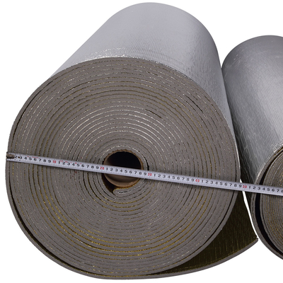 HVAC Duct Wrap Insulation Reflective 2 ทิศปิดเซลล์การกันหนา Foil โฟลย Foil ย้อนหลัง XLPE Foam