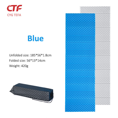 XPE IXPE กระเป๋าเป้ Backpacking Sleeping Pad พกพา กันน้ํา กันความชื้น นุ่มสําหรับการท่องเที่ยว