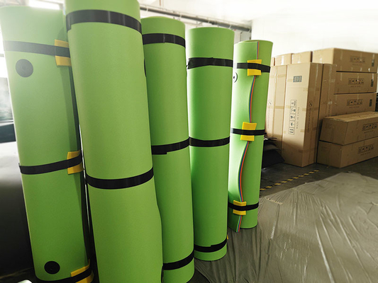 ขนาดใหญ่ 3 ชั้น กันรอย XPE Foam Swim Float Island Pad Outdoor Floating Water Mat สําหรับหาด ทะเล มหาสมุทร