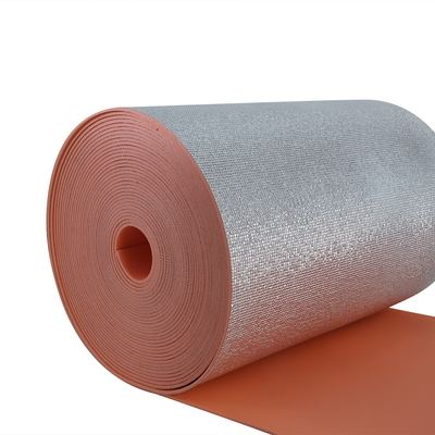 โฟลยอลูมิเนียมหล่อ Xlpe Foam เสียงอุณหภูมิสูง Xpe Foam Board ติดกันเสียง