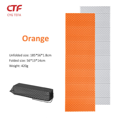 อยู่สบายๆทุกที่ หนังอัลลูมิเนียมเบาและทนทาน XPE IXPE หม้อนอน Mat Camping Pad