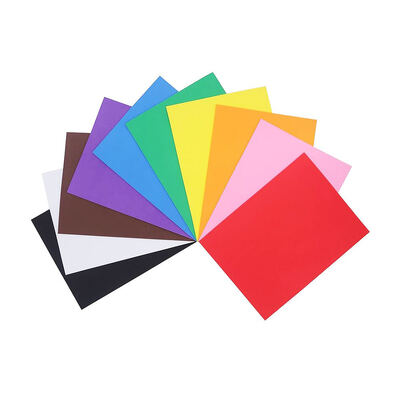 สีสันสามารถปรับปรุง EVA Foam Sheet Rolls การตัดความละเอียดตามขนาด เหมาะสําหรับการสร้างโครงการ DIY แพคเกจป้องกันและการใช้งานอุตสาหกรรม
