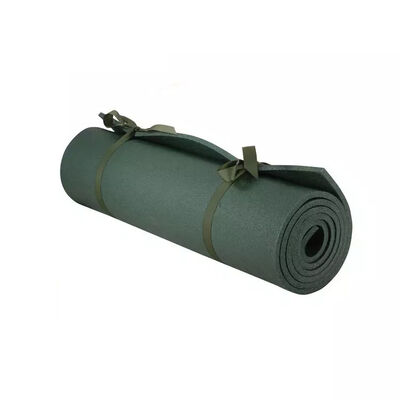 แผ่นรองนอนโฟมลายพรางสไตล์ทหาร กันน้ำ พกพาสะดวก พร้อมสายรัด สำหรับตั้งแคมป์ เดินป่า และแบ็คแพ็ค