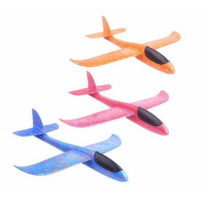 Kids Outdoor Hand Launch Glider Plane EPP Foam Airplane Model Fun Sports Game Toy