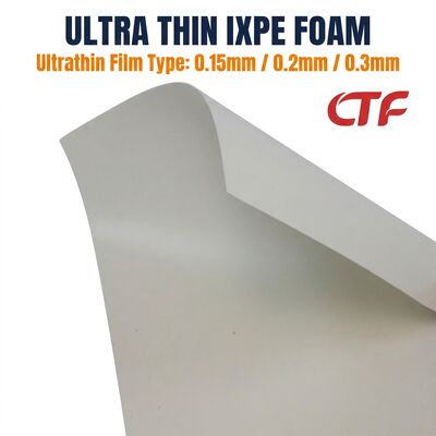 ผนังกันน้ําที่รองรับด้วยยางยางขนาด 0.15mm 0.2mm 0.3mm สําหรับเทปและอุตสาหกรรมอิเล็กทรอนิกส์