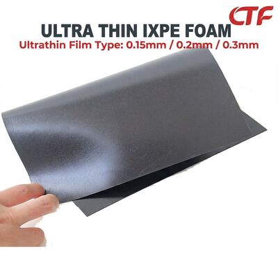 ผนังกันน้ําที่รองรับด้วยยางยางขนาด 0.15mm 0.2mm 0.3mm สําหรับเทปและอุตสาหกรรมอิเล็กทรอนิกส์