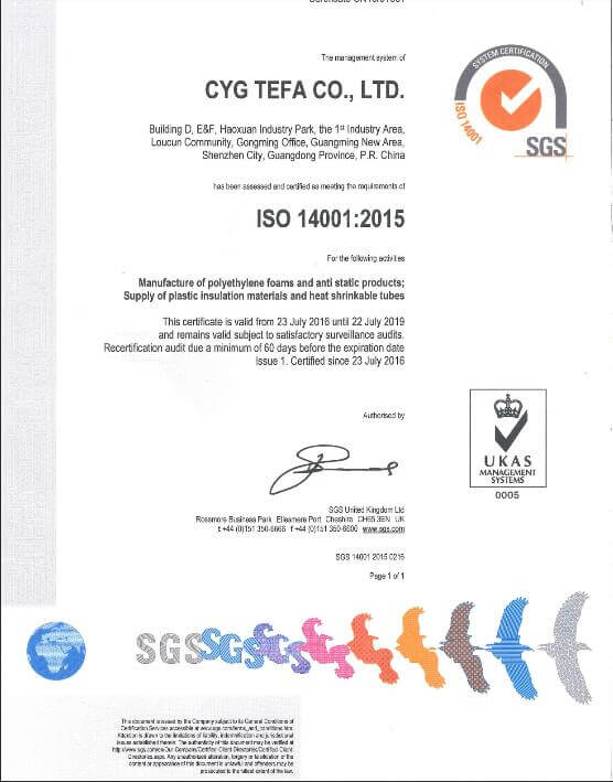 โฟมพอลิโอเลฟินเซลล์ปิดเชื่อมต่อกัน XPE / IXPE แผ่นกันความร้อนสําหรับก่อสร้างและ HVAC 23